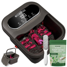 OOAMBB 3 in 1 Collapsible Foot Spa with XL Touch Screen - Grey main image