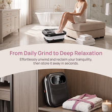 OOAMBB 3 in 1 Collapsible Foot Spa with XL Touch Screen - Black detail image 8