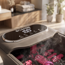 OOAMBB 3 in 1 Collapsible Foot Spa with XL Touch Screen - Grey detail image 9