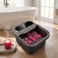 OOAMBB 3 in 1 Collapsible Foot Spa with XL Touch Screen - Grey detail image 6