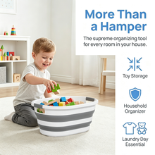 OOAMBB 43L Collapsible Laundry Basket - Grey, 1 Pack image 3