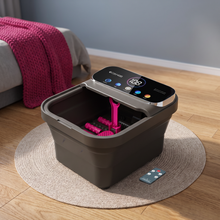 OOAMBB 3 in 1 Collapsible Foot Spa with Color Touch Screen and Remote Control - Grey detail image 6