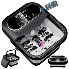 OOAMBB Collapsible Foot Spa with XL Touch Screen and Remote Control - Black main image