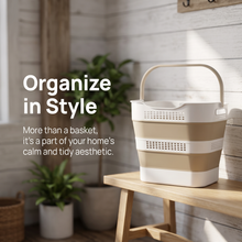 OOAMBB 43L Collapsible Laundry Basket - Beige, 1 Pack image 5