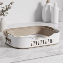 OOAMBB 43L Collapsible Laundry Basket - Beige, 1 Pack image 7