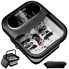 OOAMBB BE-F1200 Collapsible Foot Spa - Black & White image 1